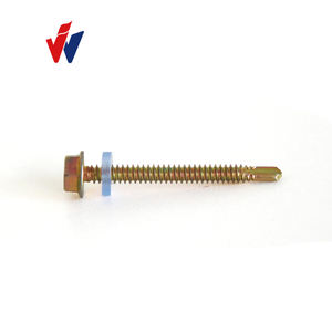 Tornillo para techo de acero metálico con arandela hexagonal <span class=keywords><strong>Tornillos</strong></span> autoperforantes para paneles sándwich - Product Image 6