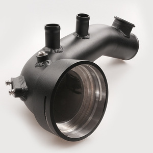 Tuyau d'admission d'air pour BMW N54 E88 E90 IP 1019 BK Noir Rouge – Pièce de modernisation intérieure - Product Image 2