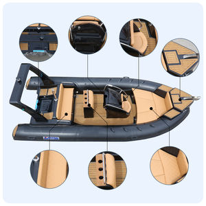 Bote Inflable de Goma de <span class=keywords><strong>6</strong></span> <span class=keywords><strong>Metros</strong></span>, Modelo Rib600, con Hypalon, en Venta - Product Image 6
