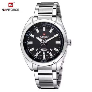 Reloj de Pulsera de Cuarzo de Lujo para Hombre <span class=keywords><strong>NAVIFORCE</strong></span> <span class=keywords><strong>9038</strong></span>, Resistente al Agua, de Acero Inoxidable, con Esfera de 40 mm de Diámetro, Estilo Deportivo, Casual y de Negocios - Product Image 1
