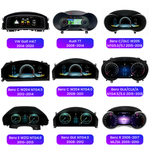 LCD Digital Dashboard Cluster Speedometer Virtual Instrument Panel Cockpit Meter LCD Intelligent Full Liquid Assembly - Product Image 4