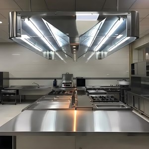 JINJELI Factory Direct Restaurante <span class=keywords><strong>Extractor</strong></span> <span class=keywords><strong>de</strong></span> <span class=keywords><strong>cocina</strong></span> <span class=keywords><strong>Cocina</strong></span> <span class=keywords><strong>Extractor</strong></span> <span class=keywords><strong>de</strong></span> <span class=keywords><strong>aire</strong></span> fresco Campana <span class=keywords><strong>de</strong></span> escape <span class=keywords><strong>de</strong></span> acero inoxidable - Product Image 1