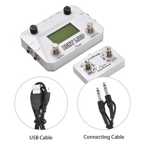 آلة طبلة Rowin دواسة دائرية لتسجيل الغيتار دواسة لوبر 40 أسطوانة إيقاع شاشة LCD إضاءة خلفية للغيتار الكهربائي - Product Image 2