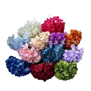 Junheyuan - Flor de Hortensia Artificial de una Sola Cabeza, 90 Piezas, Decoración para el Hogar y Bodas, Arreglos Florales - Product Image 5