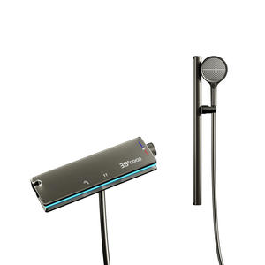 Cabezal de Ducha Termostático Inteligente con Pantalla Digital, Luz Ambiental, Chorro Ajustable, Masaje y Lluvia - Product Image 1