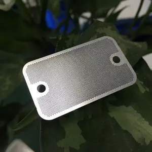 China fabrik individualisierte Mikro-Loch edelstahl Foto-Rassfilter Bildschirm Netzscheibe