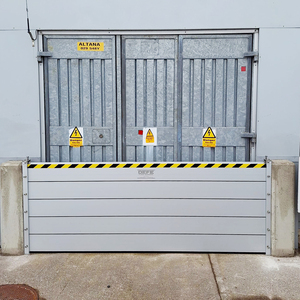 Barriera Antiallagamento in Alluminio Argento a Prezzo Competitivo con Spessore di 35mm e Capacità di Carico di 2200 lb per Ingressi di Magazzini - Product Image 6