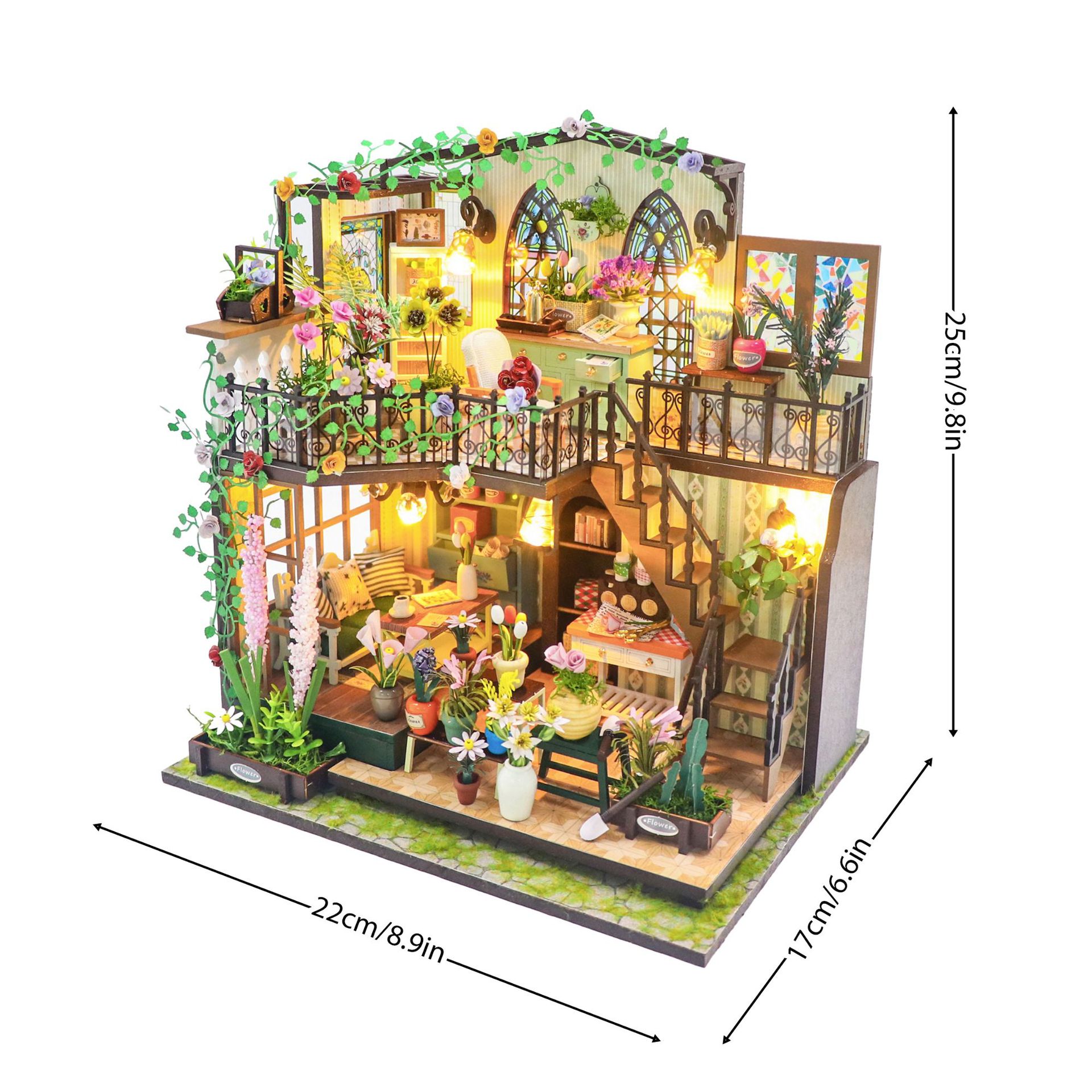 M2322 - Darcy Flower House - Version Anglaise Améliorée