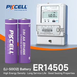 แบตเตอรี่ลิเธียม PKCELL AA ER14505 <span class=keywords><strong>LS14500</strong></span> TL-5903 3.6V รุ่น ER14250 ER34615 สำหรับมิเตอร์น้ำ - Product Image 5