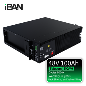 Batterie au lithium-ion Lifepo4 intelligente à cycle profond 48v 100ah 6000, personnalisée en usine pour le stockage d'énergie - Product Image 3