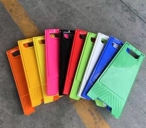 Portable Road a sharp <span class=keywords><strong>Yellow</strong></span> Flexibilidad Road <span class=keywords><strong>Traffic</strong></span> Symbol Board Soporte de señal de advertencia - Product Image 4