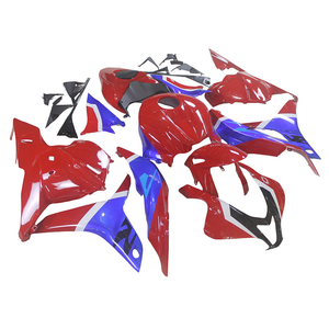 ชุดแฟริ่งครบชุดสำหรับรถฮอนด้า <span class=keywords><strong>CBR600RR</strong></span> F5 ปี 2009-2012 2010 <span class=keywords><strong>2011</strong></span> สีแดงน้ำเงิน พลาสติก ABS - Product Image 3