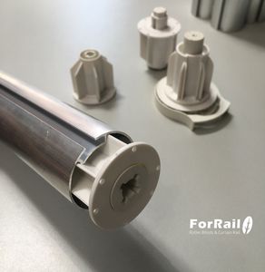 Tabung Aluminium 38Mm untuk Komponen Tirai Gulung, Pipa 38Mm untuk Bagian Tirai Rol Zebra - Product Image 2