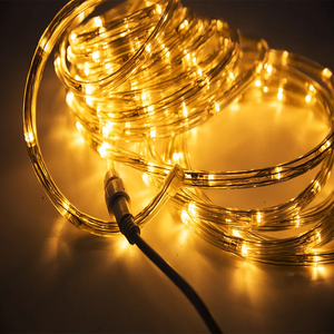 Lumière extérieure <span class=keywords><strong>de</strong></span> corde <span class=keywords><strong>de</strong></span> 11mm LED IP65 matière plastique 220v/110v éclairage décoratif à 2 fils <span class=keywords><strong>pour</strong></span> la décoration <span class=keywords><strong>de</strong></span> vacances <span class=keywords><strong>de</strong></span> Noë<span class=keywords><strong>l</strong></span> 110v - Product Image 4