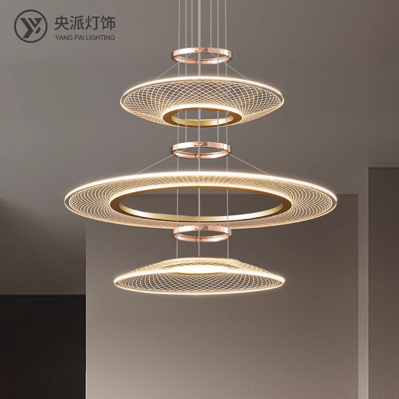 pendant light modern entrance ring