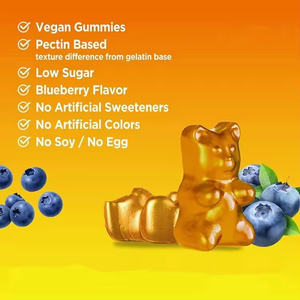 WELLBODY OEM private label factory supply healthcare product ultra COQ10 gummies untuk perbaikan tubuh energi kesehatan jantung - Product Image 3