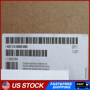6ES75163AN000AB0 6ES75163AN000AB0 S7-1500 CPU1516-3 PN/DP PLC - Product Image 3