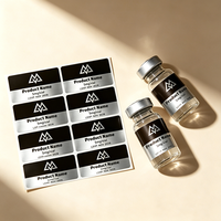 Vinilo Personalizado con Código de Barras, Color Plateado, Resistente al Agua, a los Rayos UV, al Calor, Transpirable, de Secado Rápido, Alta Viscosidad y Fuerte Adhesividad