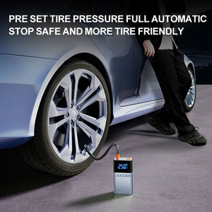 Démarreur de voiture portable 12V avec compresseur d'<span class=keywords><strong>air</strong></span> 1500A Puissance de démarrage d'urgence de pointe Auto 150 PSI Gonfleur de pneu - Product Image 3