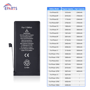 <span class=keywords><strong>Batterie</strong></span> de remplacement rechargeable au lithium à <span class=keywords><strong>prix</strong></span> d'usine pour <span class=keywords><strong>iPhone</strong></span> <span class=keywords><strong>13</strong></span> <span class=keywords><strong>Mini</strong></span> batteries de téléphone portable en stock - Product Image 6