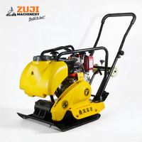 Compacteur à plaque vibrante durable ZUJI PC90 homologué CE, moteur Honda/Yamaha/Lifan, haute efficacité de compactage, asphalte, gravier, route
