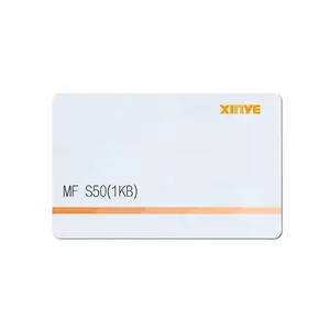 Mifare EV1 S50 1K 4/7 bytes uid intercambiables grabables ISO 13,56 MHZ Card