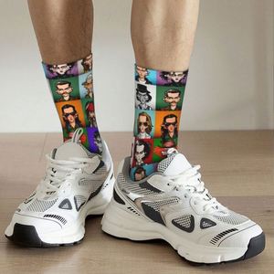 Chaussettes de sport personnalisées Kawaii <span class=keywords><strong>Tim</strong></span> <span class=keywords><strong>Burton</strong></span> Movie Characters Cartoon Cosplay, chaussettes chaudes imprimées en 3D, chaussettes de football - Product Image 5