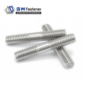 DIN939 Đôi Cuối 304 316 SUS <span class=keywords><strong>Stud</strong></span> Bolt SS <span class=keywords><strong>Stud</strong></span> Bolt B8 B8M <span class=keywords><strong>Stud</strong></span> Bolt - Product Image 4