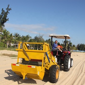 Máquina Limpiadora de Playas Montada en Tractor, Profundidad de Limpieza Ajustable de 0-20 cm, para Playas Públicas, Alta Eficiencia de Limpieza - Product Image 1