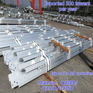 20 30 36 40 42 45 48 50 52 55 60 62 65 metri cella di telecomunicazione autoportante a 4 gambe Gsm 4g 5g Antenna Mast Tower - Product Image 6