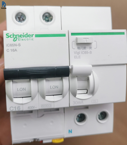Interruptor Diferencial RCCB IC65N 2P C16A 30mA, Protector Contra Fugas a Tierra, Montaje en Riel DIN, Dispositivo de Seguridad Eléctrica - Product Image 1