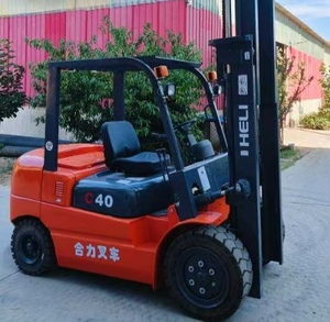 Chariot élévateur diesel d'occasion Heli 4 tonnes avec moteur Nissan, modèle 2020-2024, le plus vendu, provenant de Chine, pour engins de construction - Product Image 4