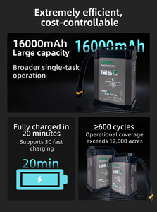 Smart <b>Drone</b> <b>Battery</b> 44.4V 12S 16000mah Smart <b>Battery</b> for UAV Flight Agricultural <b>Drones</b> Transport UAVs Smart <b>Drone</b> <b>Battery</b> - Product Image 6