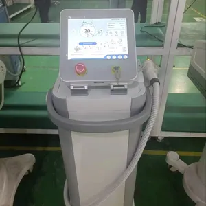 Máquina de depilación láser de diodo vertical al mejor precio KES, potencia fuerte 808nm, 3 longitudes de onda para el rejuvenecimiento de la piel