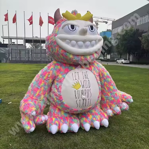 Factory Custom Design Standard Size Durable Weather Resistant Waterproof Oxford PVC Material Mascot <strong>Helmet</strong> Inflatable Cartoon - Product Image 6