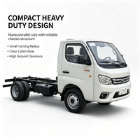 Truk Mini Kondisi Baru 4x2 Truk Mini Dump Pengiriman Perkotaan Truk Mini Kargo Diesel