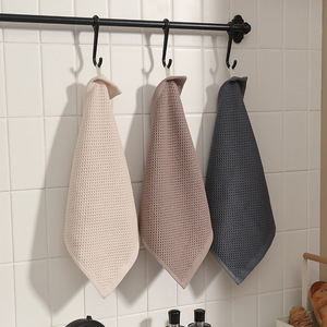 Serviettes de cuisine Esun multi-usages, absorbantes, séchage rapide, tissées, douces, en <span class=keywords><strong>coton</strong></span>, pour la maison <span class=keywords><strong>et</strong></span> le salon - Product Image 1