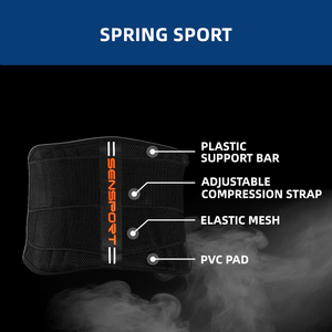 Thiết kế hiện đại tùy chỉnh thấp hơn cột sống trở lại hỗ trợ vành đai thể thao đầy đủ có thể điều chỉnh thoáng khí Polyester chất lượng cao eo huấn luyện viên - Product Image 3