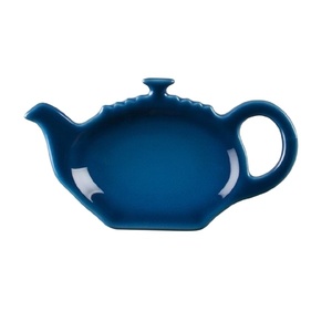 حامل أكياس شاي مبتكر من البورسلين على شكل إبريق شاي بتصميم فريد من السيراميك المتين لعشاق الشاي - Product Image 2