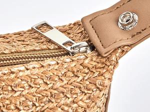 <span class=keywords><strong>Pochette</strong></span> de maquillage <span class=keywords><strong>en</strong></span> <span class=keywords><strong>paille</strong></span> rétro, sac d'été nouvelle tendance pour cosmétique, <span class=keywords><strong>pochette</strong></span> de toilette Portable étanche - Product Image 5