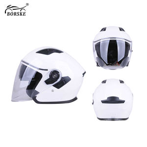 <span class=keywords><strong>Casque</strong></span> de <span class=keywords><strong>moto</strong></span> 3/4 demi-visage, léger, multicolores, avec visière double, certifié DOT, en ABS, pour la sécurité à <span class=keywords><strong>moto</strong></span> et à vélo - Product Image 4