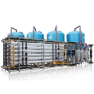 Sistema de irrigação solar comercial, água desalinador de osmose reverso, filtro de purificação, químicos, planta de