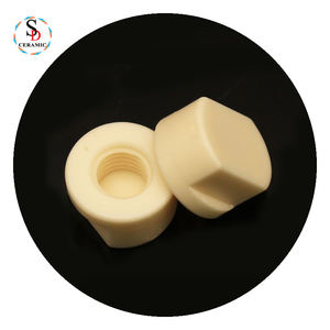 उच्च प्रदर्शन औद्योगिक 99% एल्युमिना सिरेमिक झाड़ी/कैप al2o3 सटीक सिरेमिक अखरोट - Product Image 1