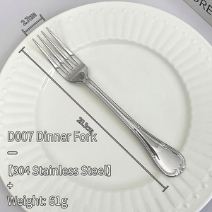 DSF76 <b>Golden</b> Stainless Steel <b>Cutlery</b> <b>Set</b> Knife Fork Spoon Household Durable All Seasons - Product Image 4