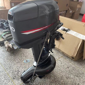 Moteur hors-bord 2 temps 30 CV à propulsion par jet 496 CC robuste à arbre court pour bateaux de pêche gonflables en plastique ou en fer - Product Image 1