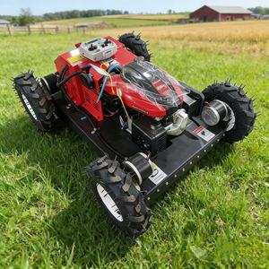 Débroussailleuse portative à essence, type broyeur, petite machine de coupe d'herbe et de mauvaises herbes pour usage domestique, agricole et en verger JINGYU 1200 W - Product Image 5