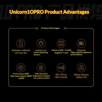Smartphone antidéflagrant Delan Industrial Petroleum 8+256G 8000mAh Android 14 Unicorn10 PRO