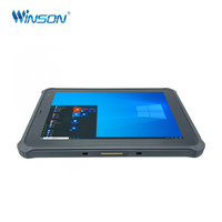 Tablet PC Tangguh OEM Tanpa Kipas Komputer All-in-One I3 I5 I7 IP65 Layar Sentuh 10.1 Inci PC Industri Layar Sentuh PC Terintegrasi