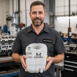 Tanque de expansión de refrigerante MANER 4G0121403G para Audi A6 C7 A6L C7 A7 2012-2018, depósito de desbordamiento del radiador - Product Image 6