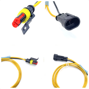 Hoogwaardige op maat gemaakte waterdichte auto-kabelboom, voertuigkabelassemblage, PVC-geïsoleerd, voor elektronische toepassingen - Product Image 4